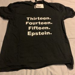 Funny Epstein T-Shirt (Size L)