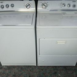 Whirlpool Set large Capacity Heavy Duty Washer And Gas Dryer 