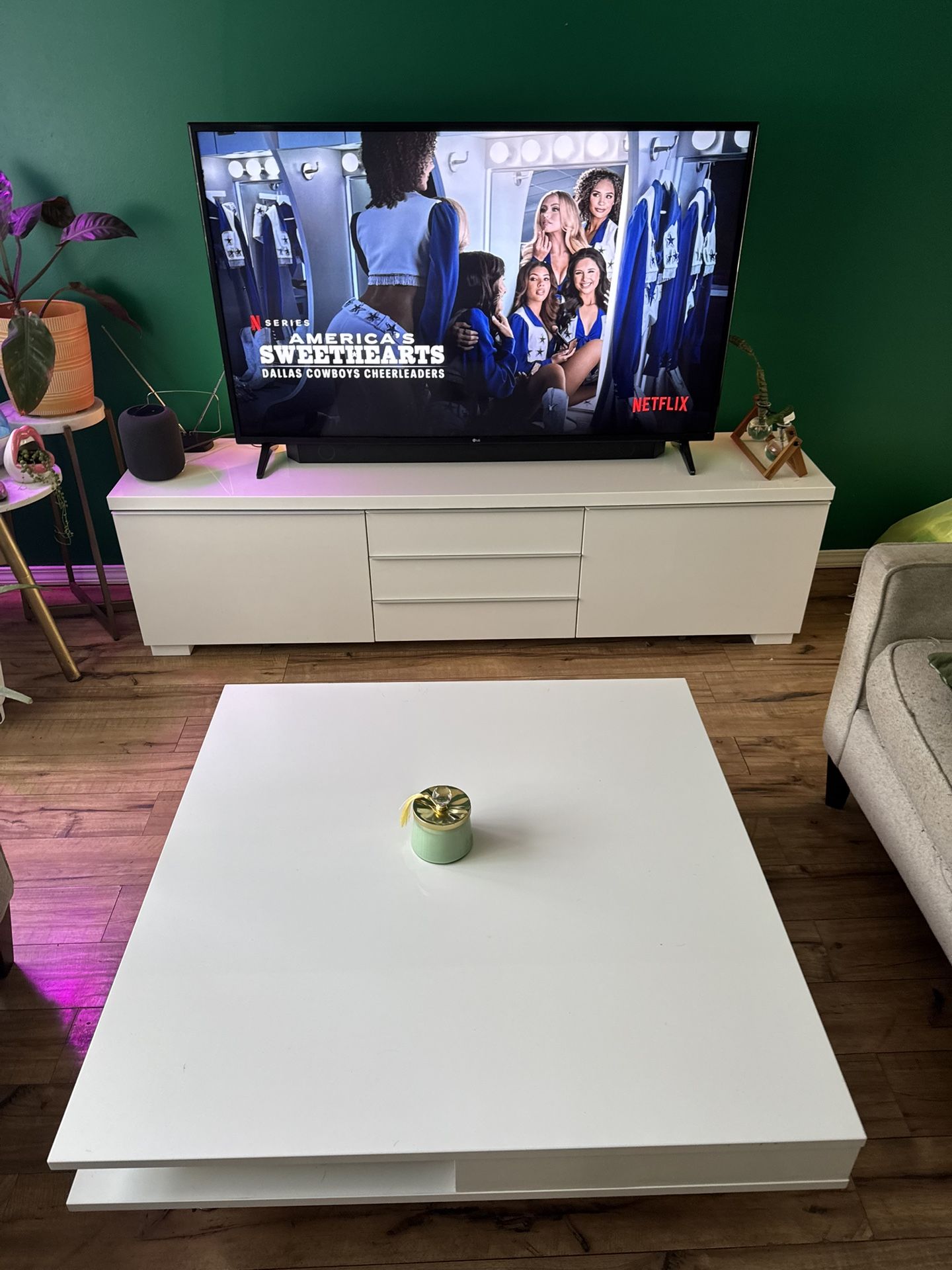 Entertainment Center & Center Table