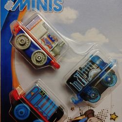 Thomas & Friends Minis 3 pack 2019 Knight Skarloey X-Ray Emily, Classic Gordon