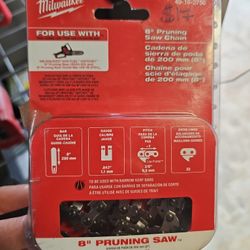 Milwaukee 8in. Prunning Saw Chain