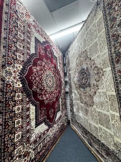 Large Persian-Style Area Rug