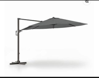 Bluu 12ft Sequoia Pro Cantilever Umbrella Round 1-Tier