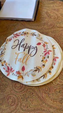 Placemats "Happy Fall", 4 pcs