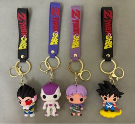 Dragon Ball Z Keychain, 4 designs available, new