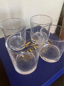 New Heavy Base Old Fashioned Whiskey Glasses, Set of 4, 10 oz with Gift Box
