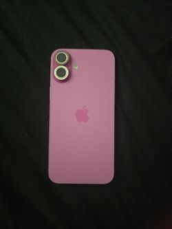 Pink iPhone 16 Plus