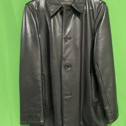 Banana Republic Leather Jacket (Size: Small)