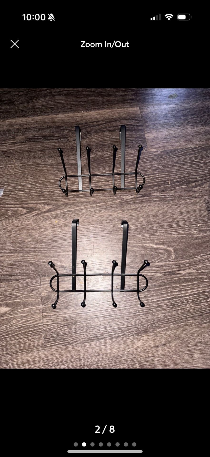 The Door Hooks Double Robe Hooks rack 