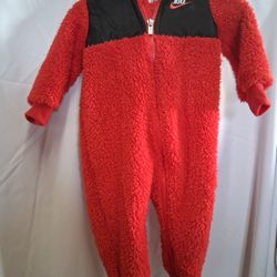 Baby Nike Fleece Sherpa Hooded Jumper 