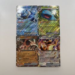Pokémon Card 151 EX Lot of 4