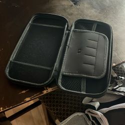 Nintendo switch Holder with 5 game storage’s and extra space.