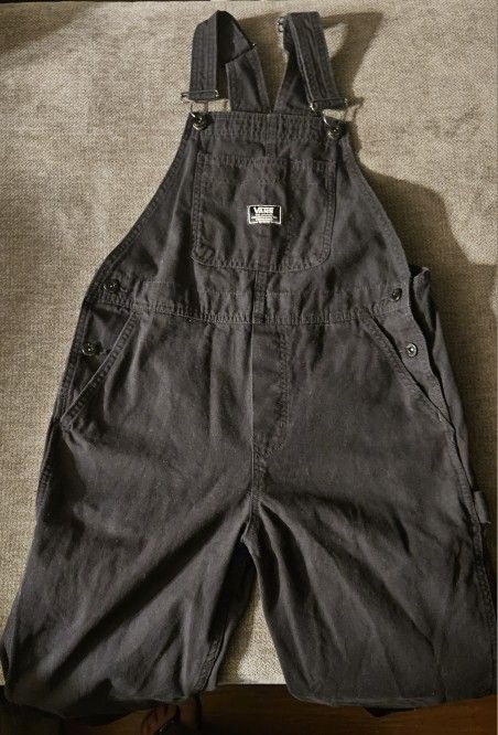 Black VANS Overalls