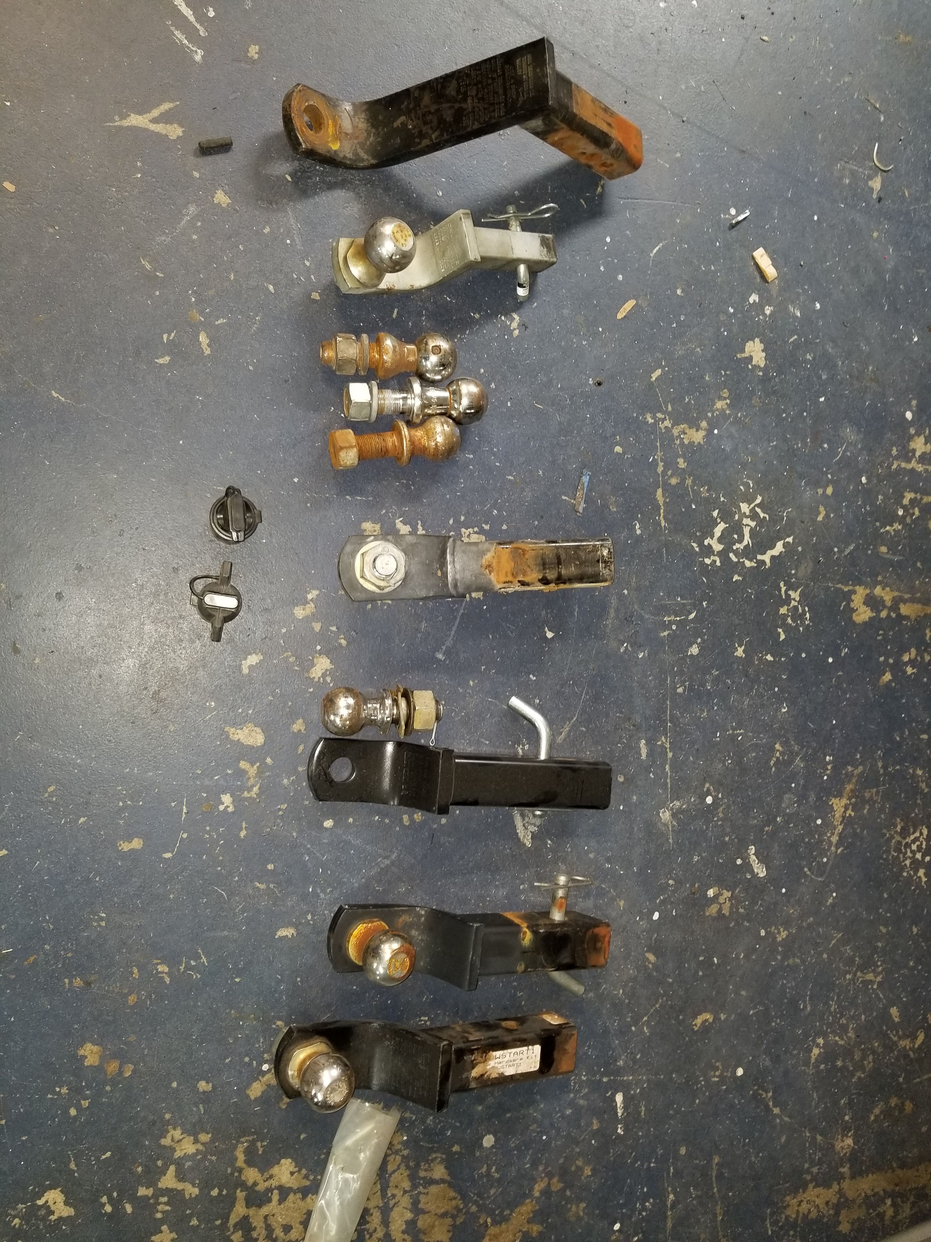 Trailer receiver hitches -. Drop , lift , 2" , 1 7/8