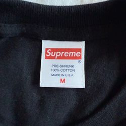 Supreme blank long sleeve shirt size medium