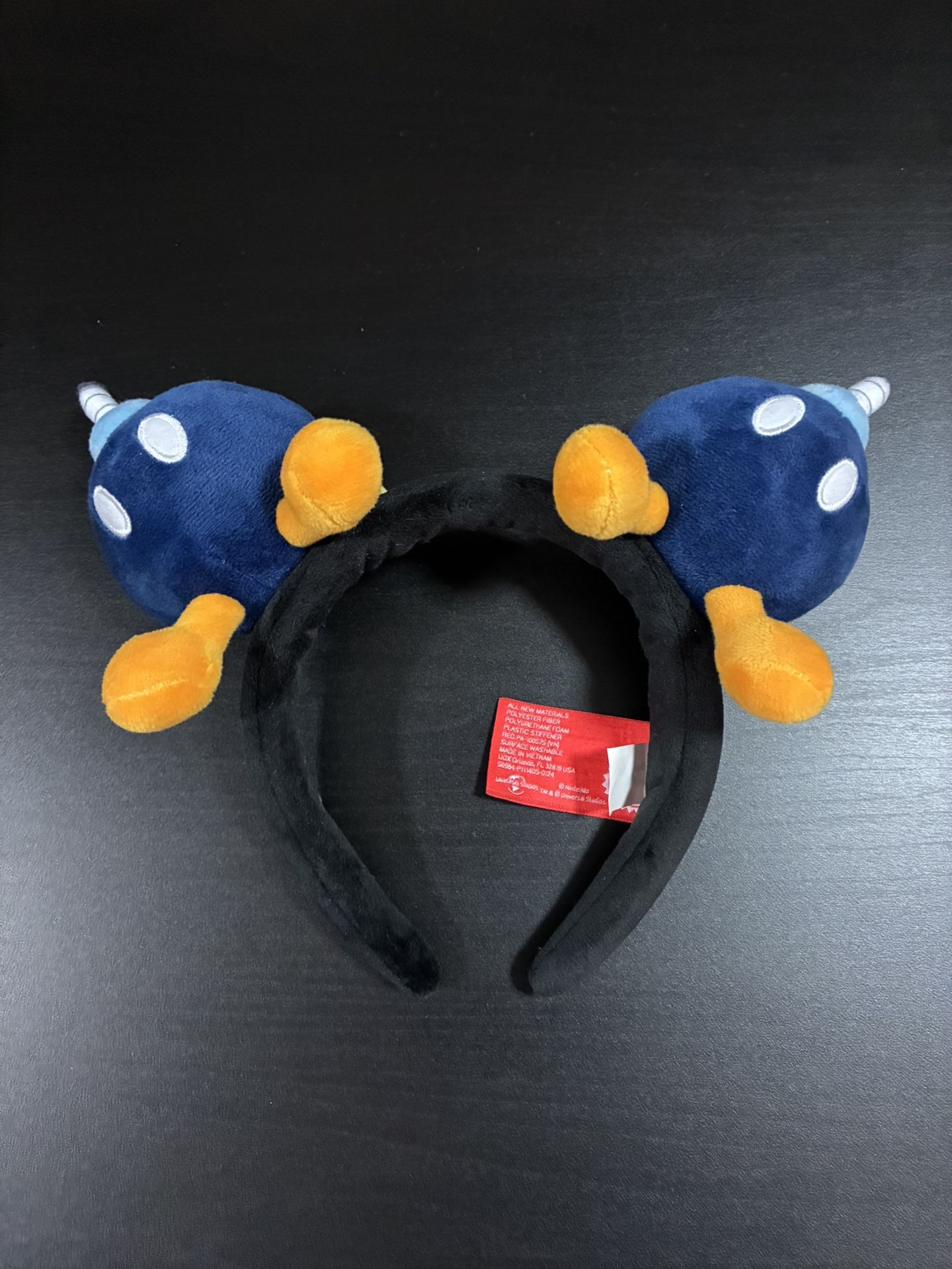 Universal Studios Hollywood Super Nintendo World Headband - Bob-ombs
