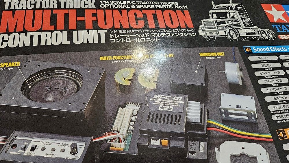 Stretched Tamiya Grand Hauler & Trailer