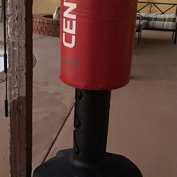 Punching bag stand