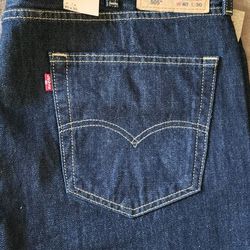 New W/ Tags Levis 505 - Size 40×30 - Rinsed Indigo