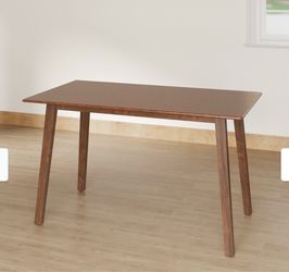 44.3” Wood dining table