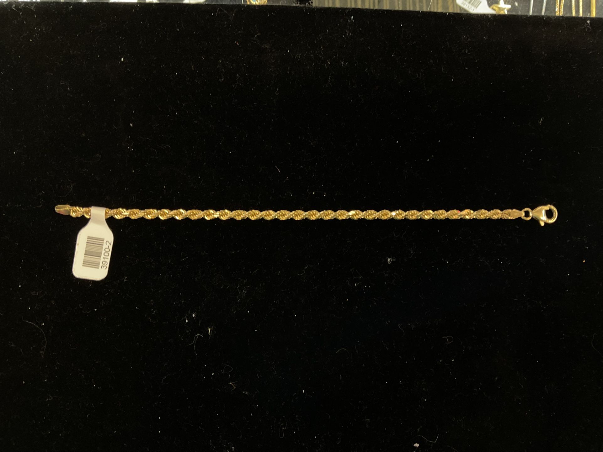 14K Rope Bracelet 39100-2