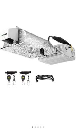 VIVOSUN 1000 W Grow Light Fixture, 120/240V Dimmable Ballast