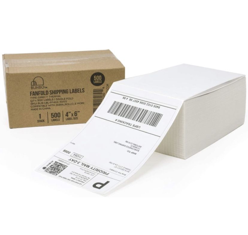 4 X 6 Direct Thermal Labels 