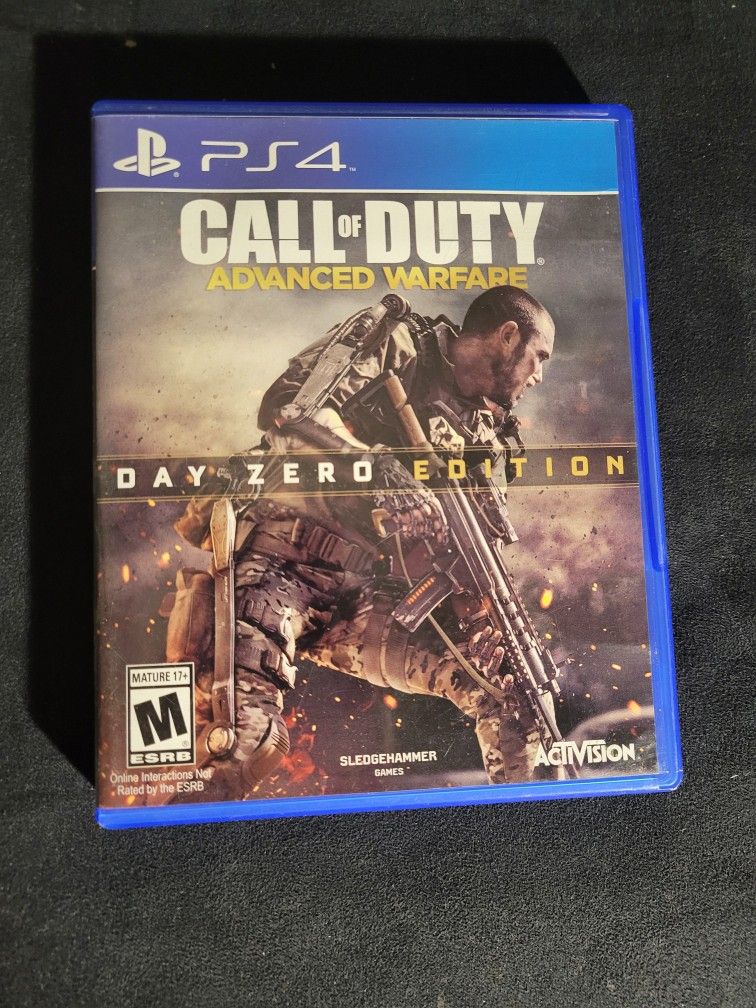 PS4 Call Of Duty Advanced Warfare Game