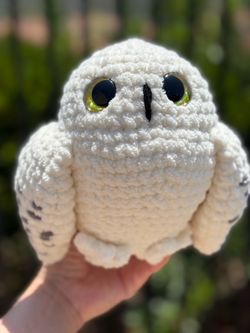 Harry Potter Hedwig Owl 🦉 crochet 🧶 crochet 🧶 plushie