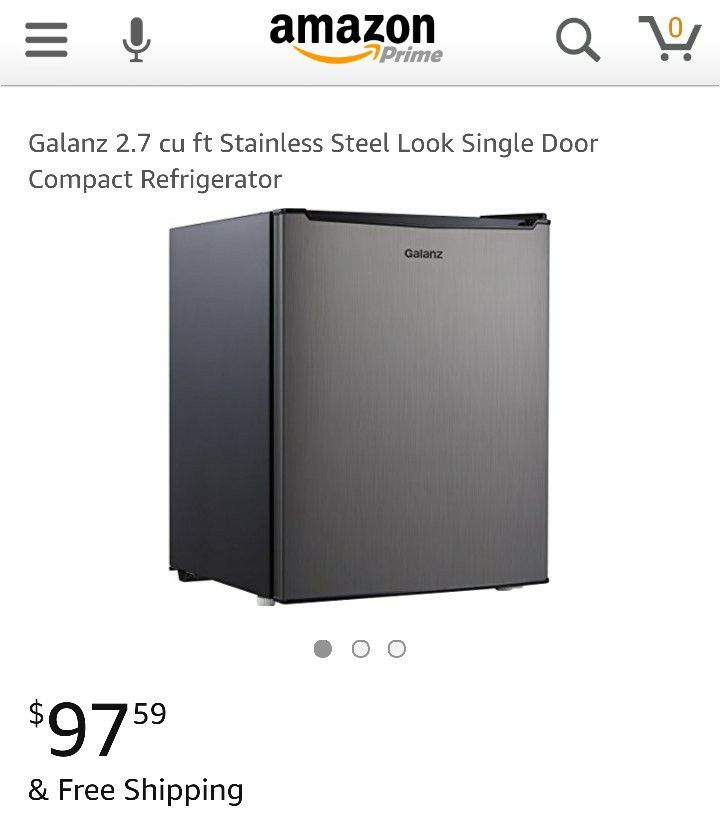Galanz mini fridge