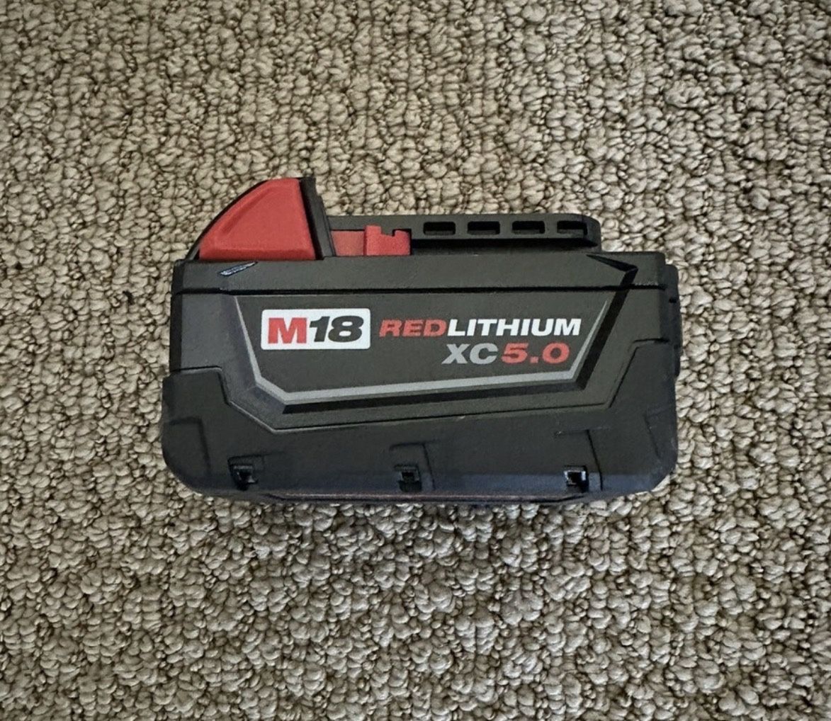 M18 5.0 Milwaukee Battery