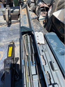 Jack and tire changing tools