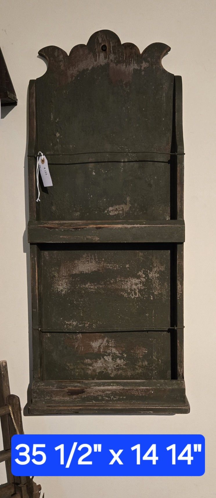 Primitive Farmhouse Plate Rack