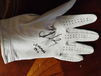 PGA Tour, Aaron Baddeley Autographed Glove