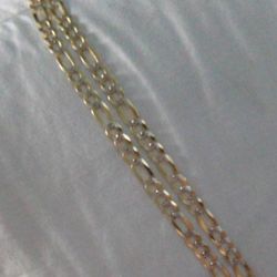 Gold And Silver Chain 22in 