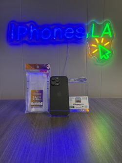 iPhone 16 Pro Max 512GB Black Unlocked CRACKED BACK Good Condition (Free Accessories)