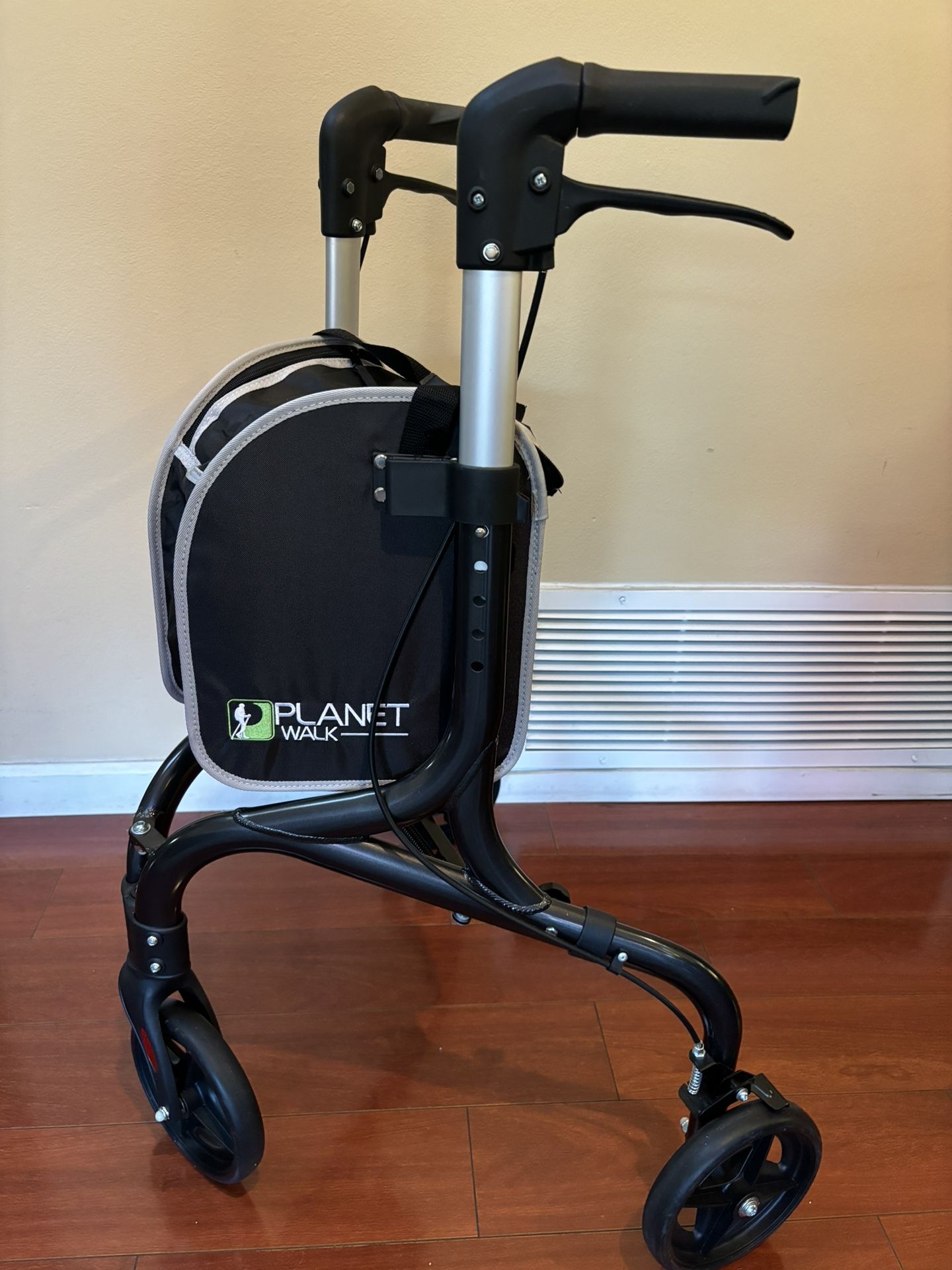 Planetwalk Premium 3 Wheel Rollator Walker for Seniors...