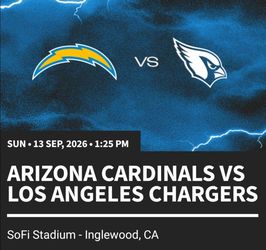 vs. Arizona Cardinals game at SoFi Stadium.
🏈 Premier Seati