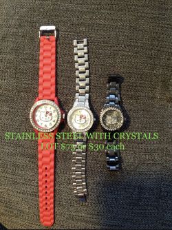 Hello Kitty Watches $30 Each Or $75 Bundle