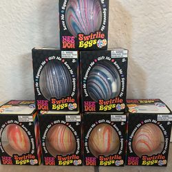 NeeDoh Swirlie Eggs, Perfect For Easter Baskets!!!!
