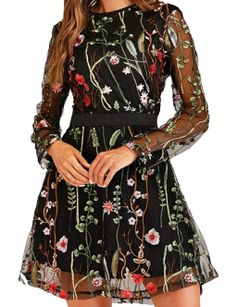 New embroidered dress