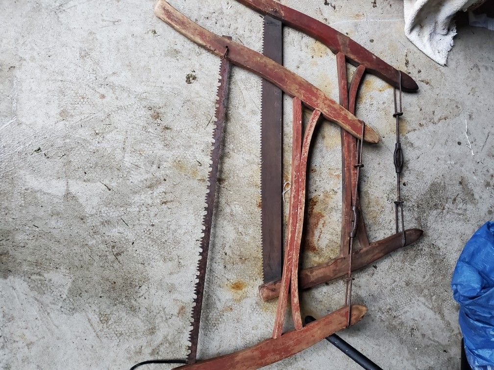 Antique Hand saw.
