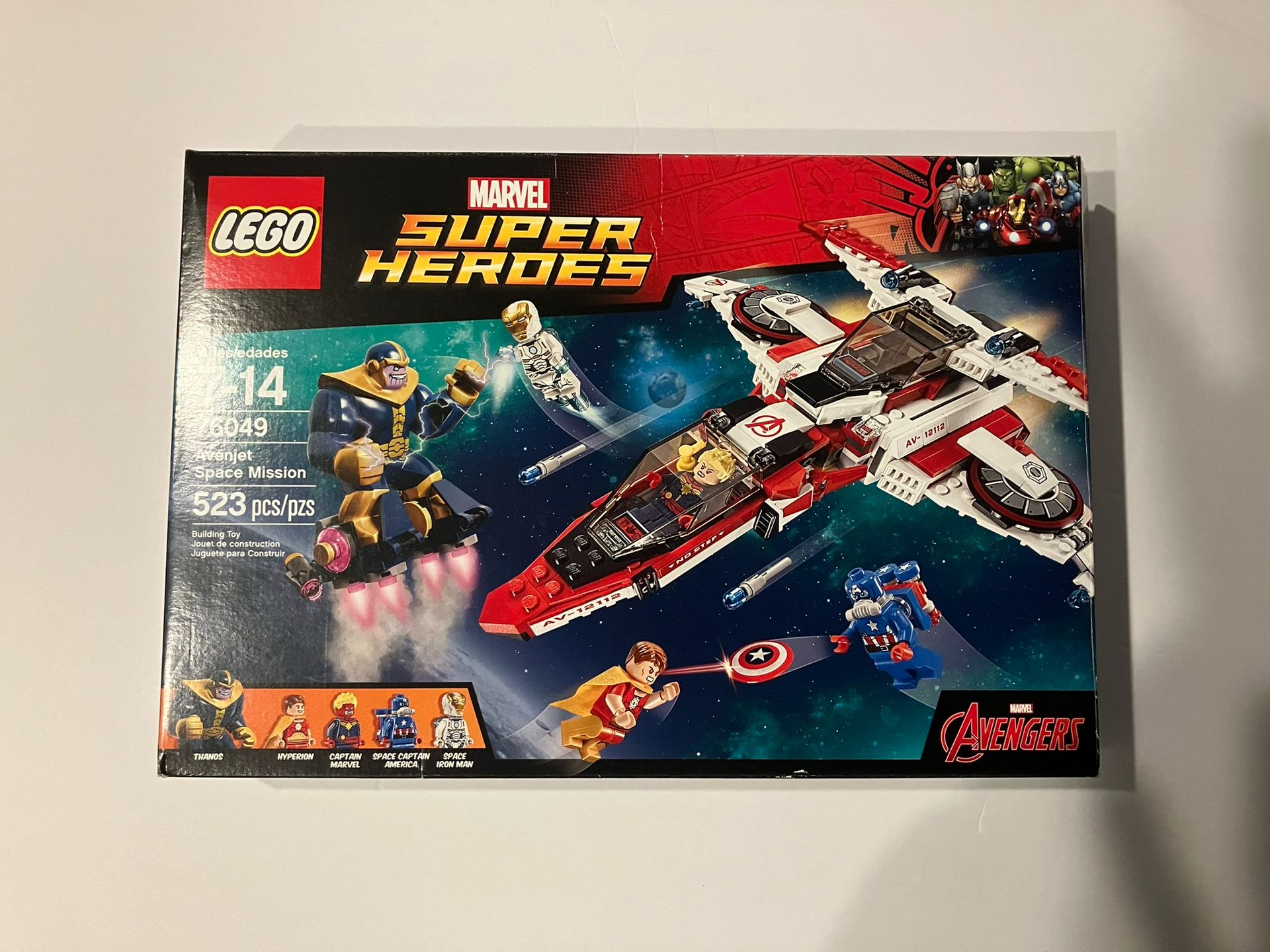 LEGO Marvel Avenjet Space Mission 76049