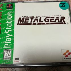 Metal Gear Soild Ps1