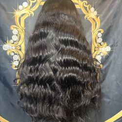 WIG 100% HUMAN HAIR 30”