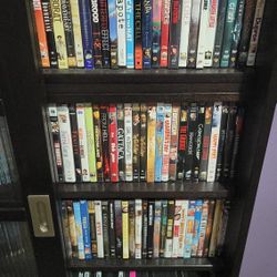 DVD Collection With Beautiful Cabinet 