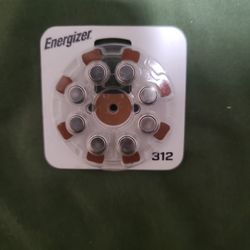 Energizer 312 Hearing Aids Battiries
