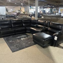 Black Sectional 
