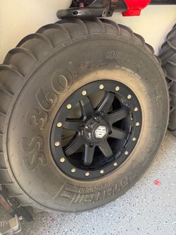 System 3 SS360 32” Paddle Tires & Wheels – Set of 4