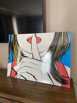 Pop Art Shh Poster